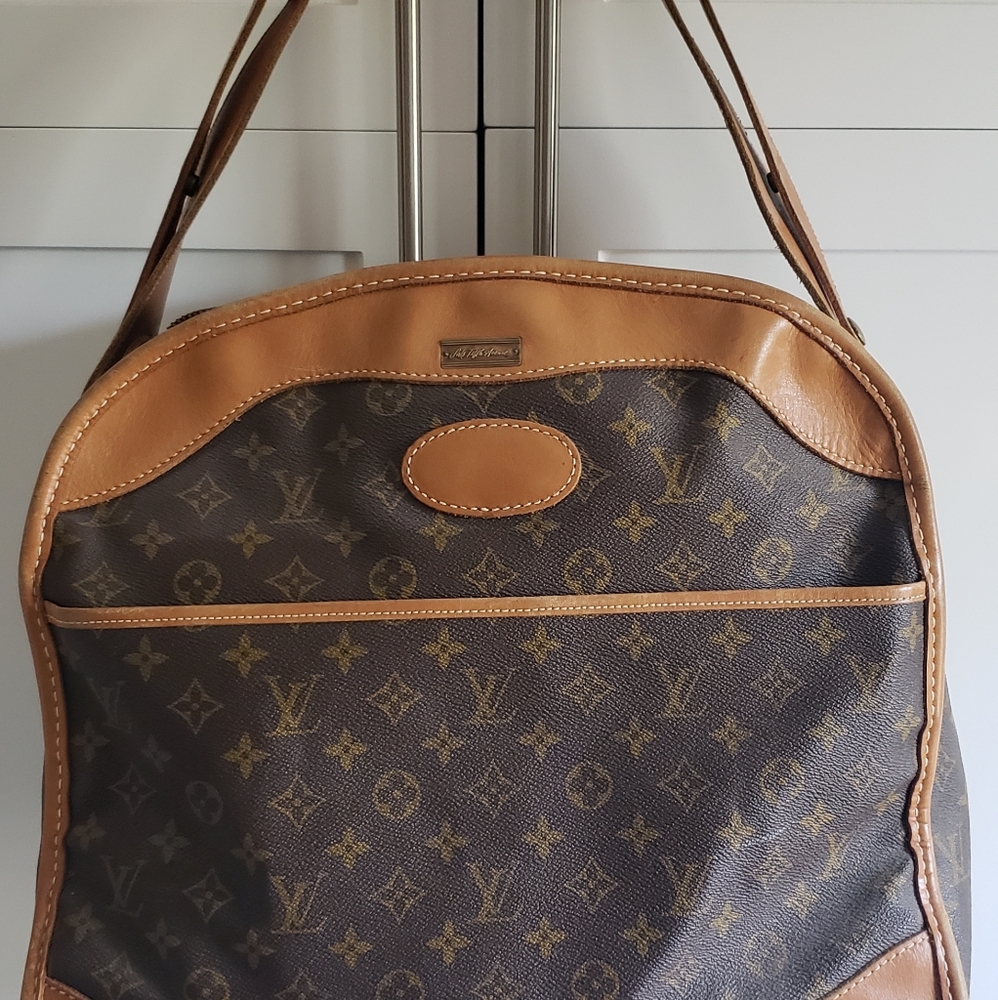 Rare Vintage Louis Vuitton Monogram Work/Travel Bag